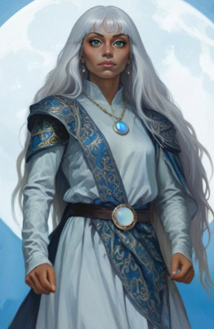 Selûne, a 5e deity Gods and Deities | The Thieves Guild