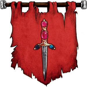 The Symbol of Abbathor - Jeweled dagger