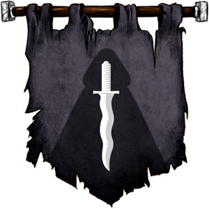 The Symbol of Baravar Cloakshadow - Cloak and dagger