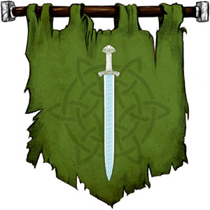 The Symbol of Frey - Ice-blue greatsword