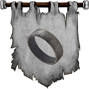 The Symbol of Gaerdal Ironhand - Iron band