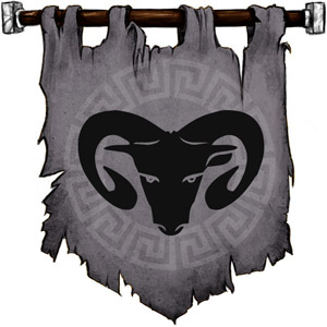 The Symbol of Hades - Black ram