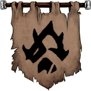 The Symbol of Luthic - The orc rune for home