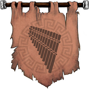 The Symbol of Pan - Syrinx (pan pipes)