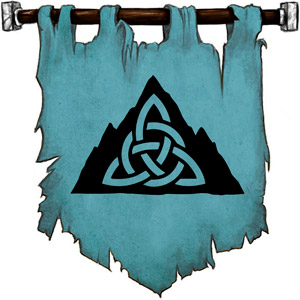 The Symbol of Skadi - Mountain peak