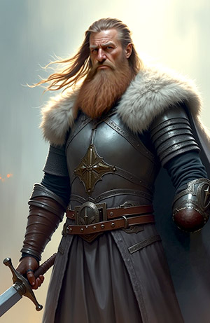 Tyr, Norse God of War, Law and Justice - White - Tyr Norse God