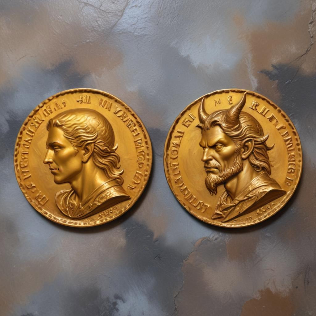 D&D magic item image - All or Nothing Coin