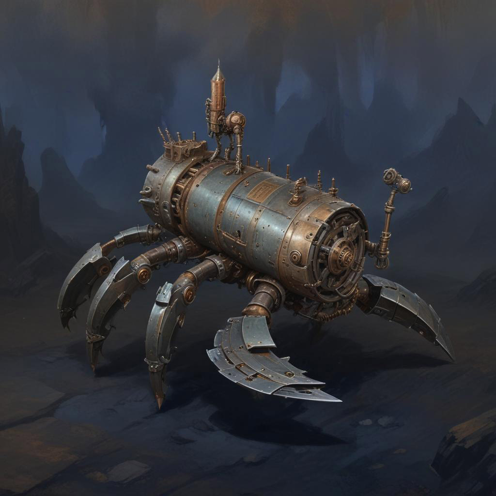 D&D magic item image - Apparatus of Kwalish