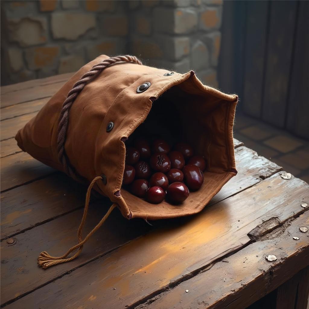 D&D magic item image - Bag of Beans