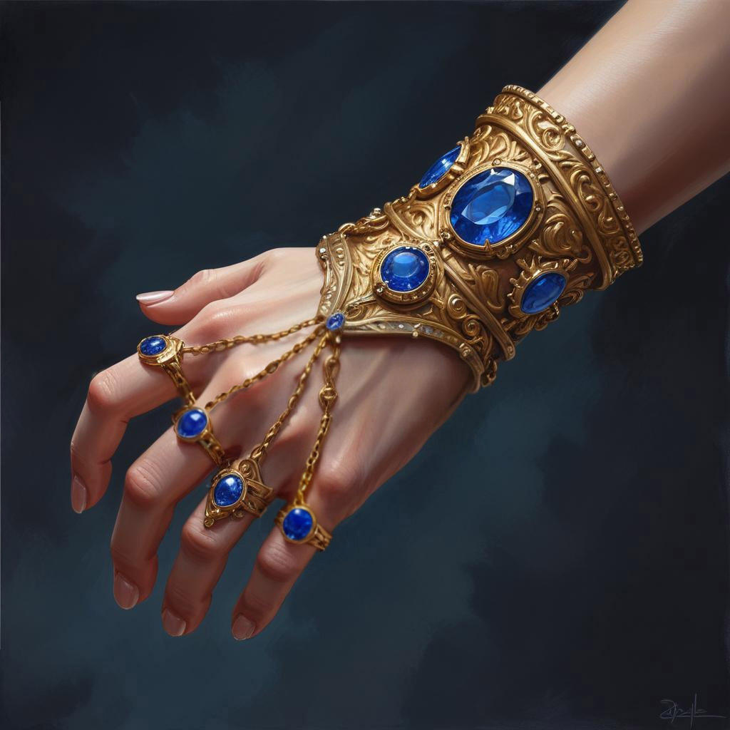D&D magic item image - Bigby's Beneficent Bracelet