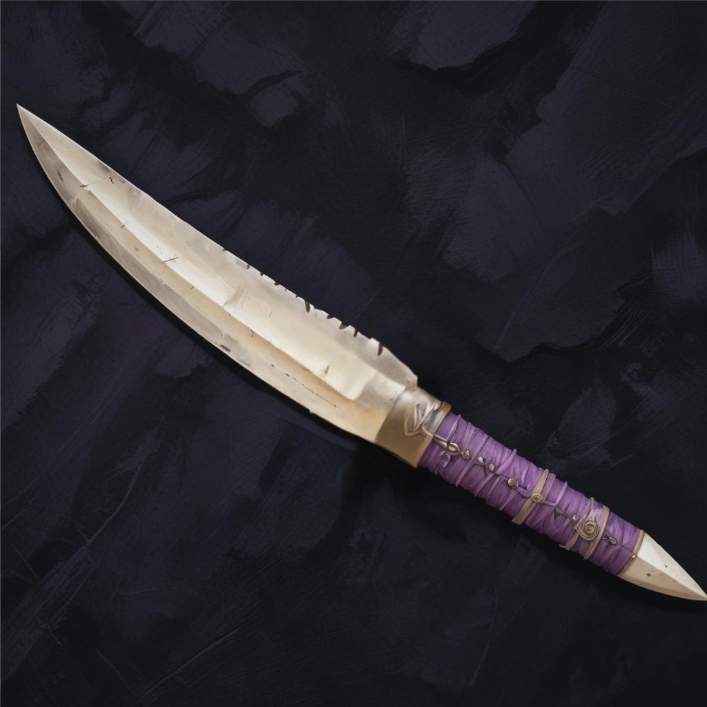 D&D magic item image - Bookmark (Dagger)