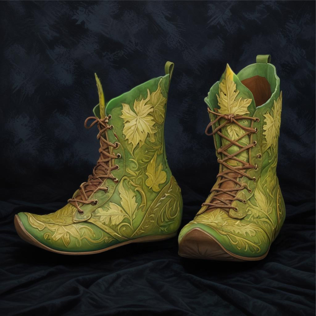 D&D magic item image - Boots of Elvenkind