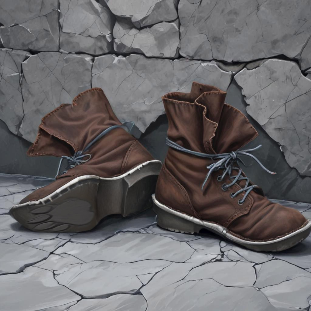 D&D magic item image - Boots of False Tracks