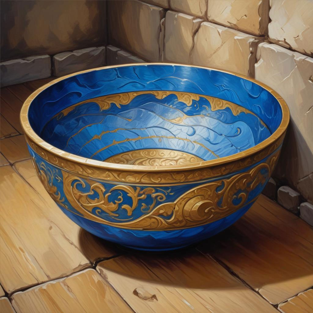 D&D magic item image - Bowl of Commanding Water Elementals