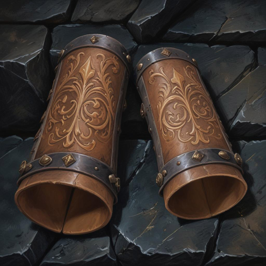 D&D magic item image - Bracers of Archery