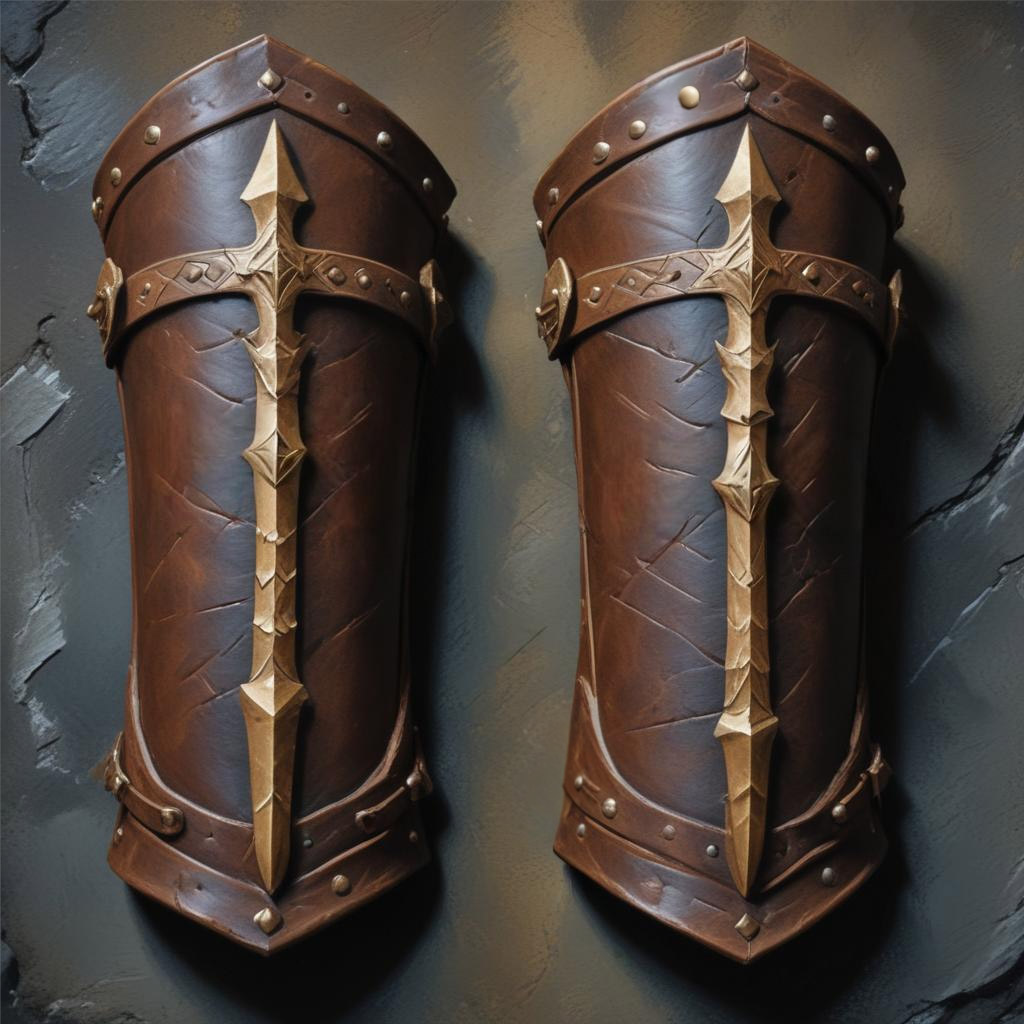 D&D magic item image - Bracers of Archery