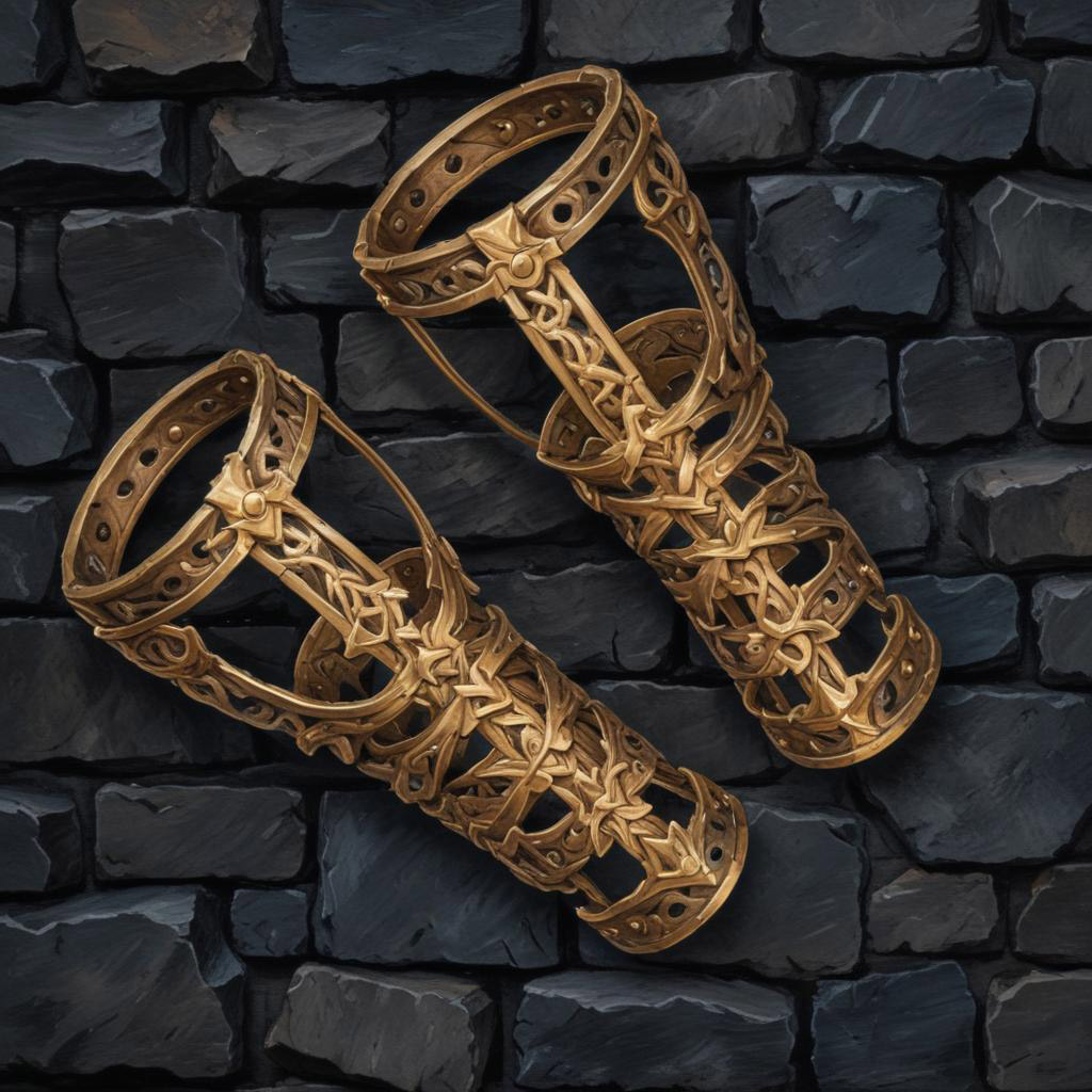 D&D magic item image - Bracers of Defense