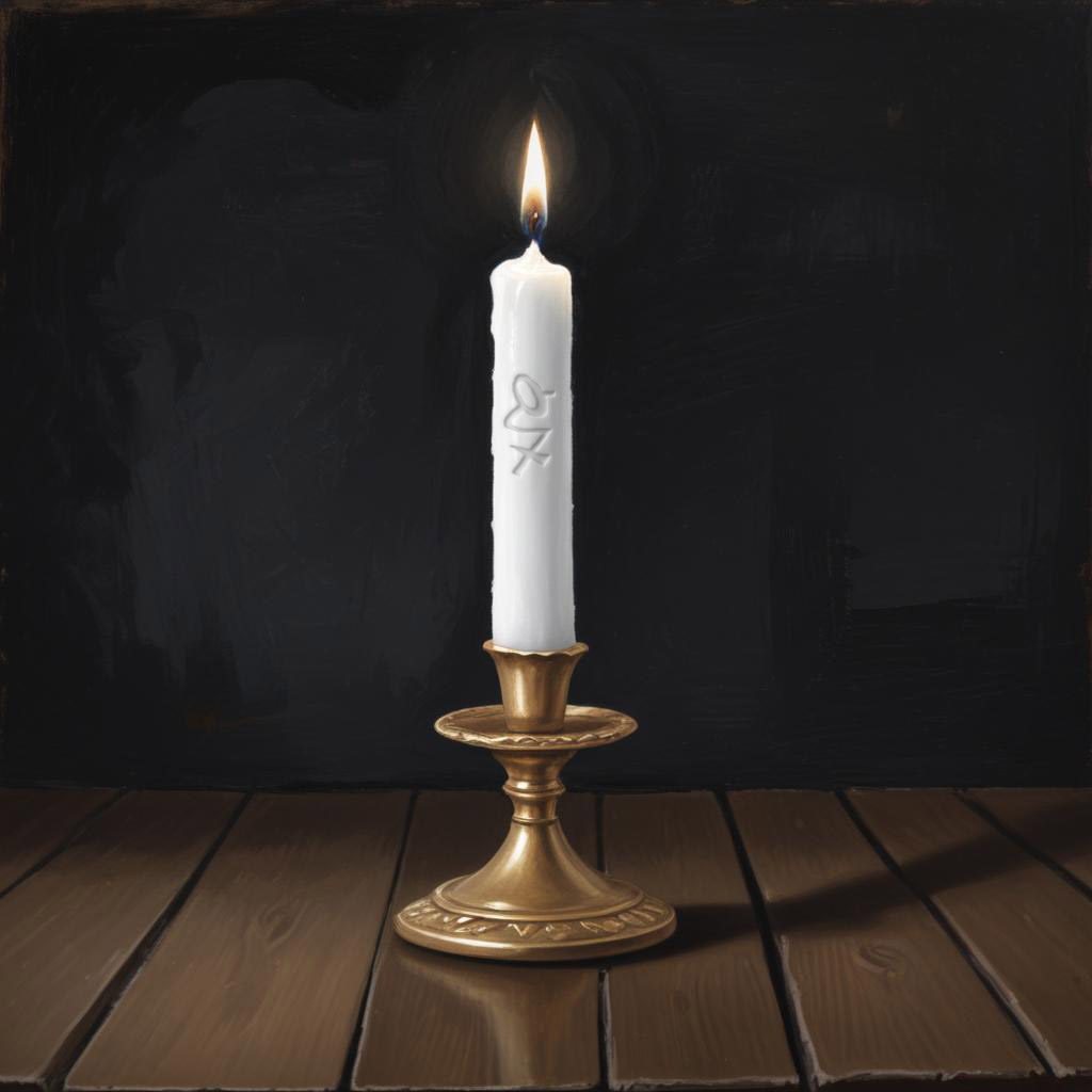 D&D magic item image - Candle of Clean Air
