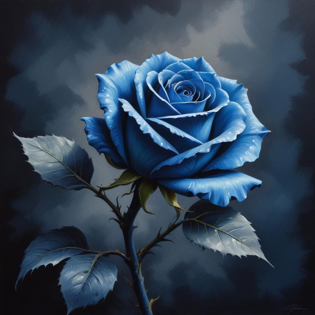 D&D magic item image - Chromatic Rose