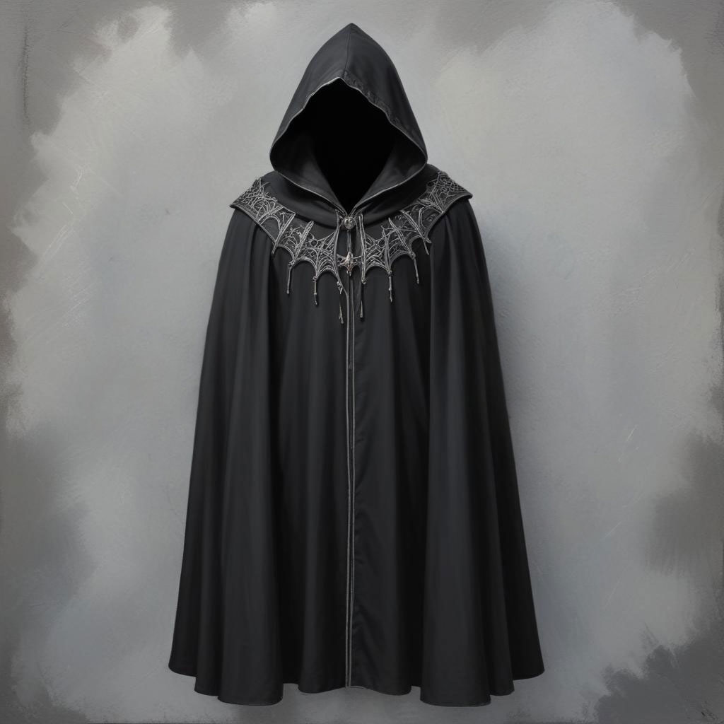 D&D magic item image - Cloak of Arachnida