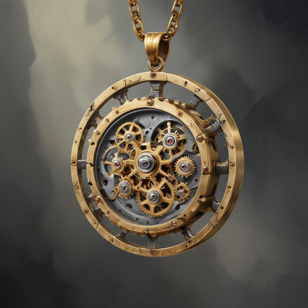 D&D magic item image - Clockwork Amulet