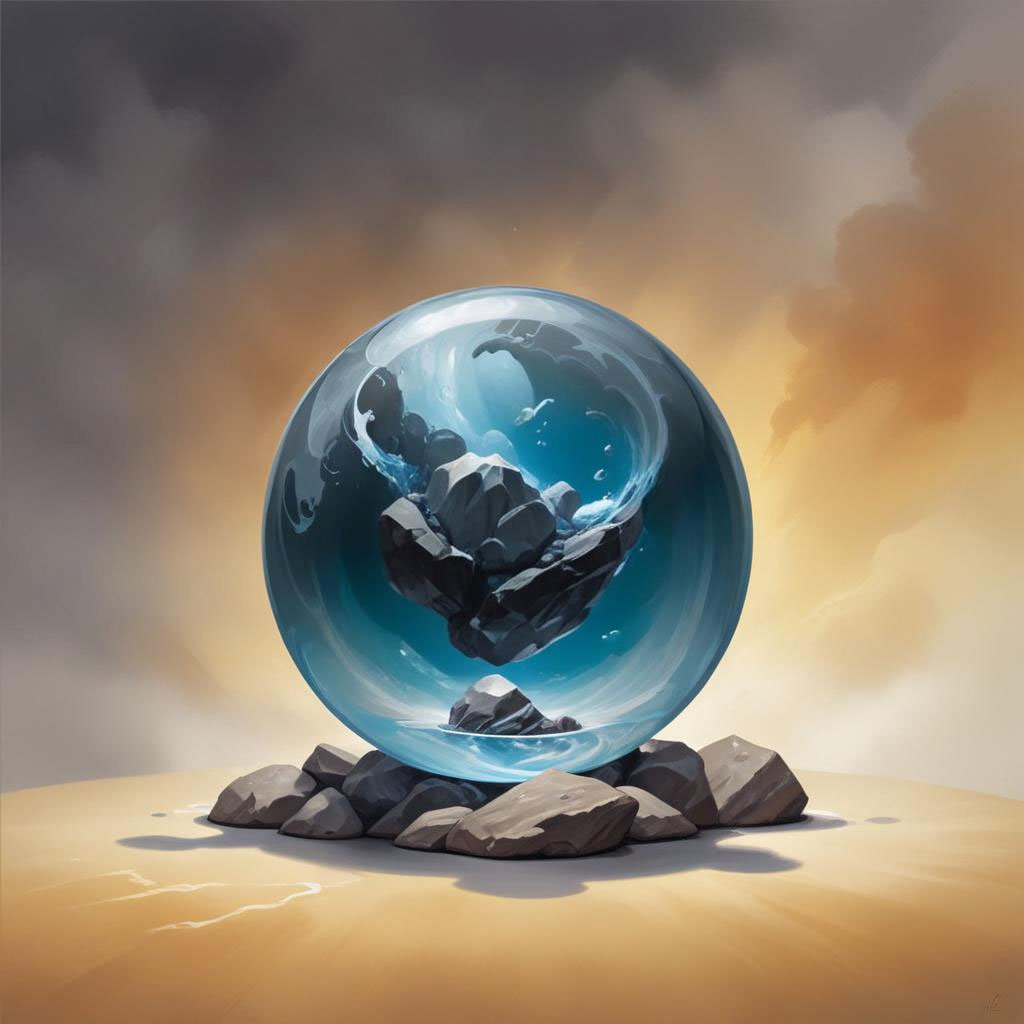 D&D magic item image - Crystal Ball of Telepathy