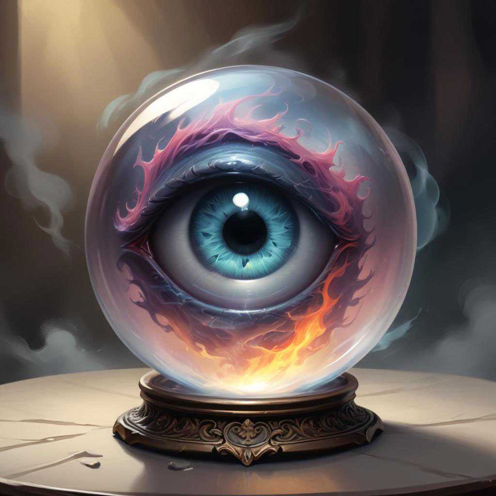 D&D magic item image - Crystal Ball of True Seeing