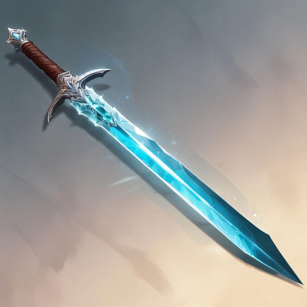 D&D magic item image - Crystal Blade
