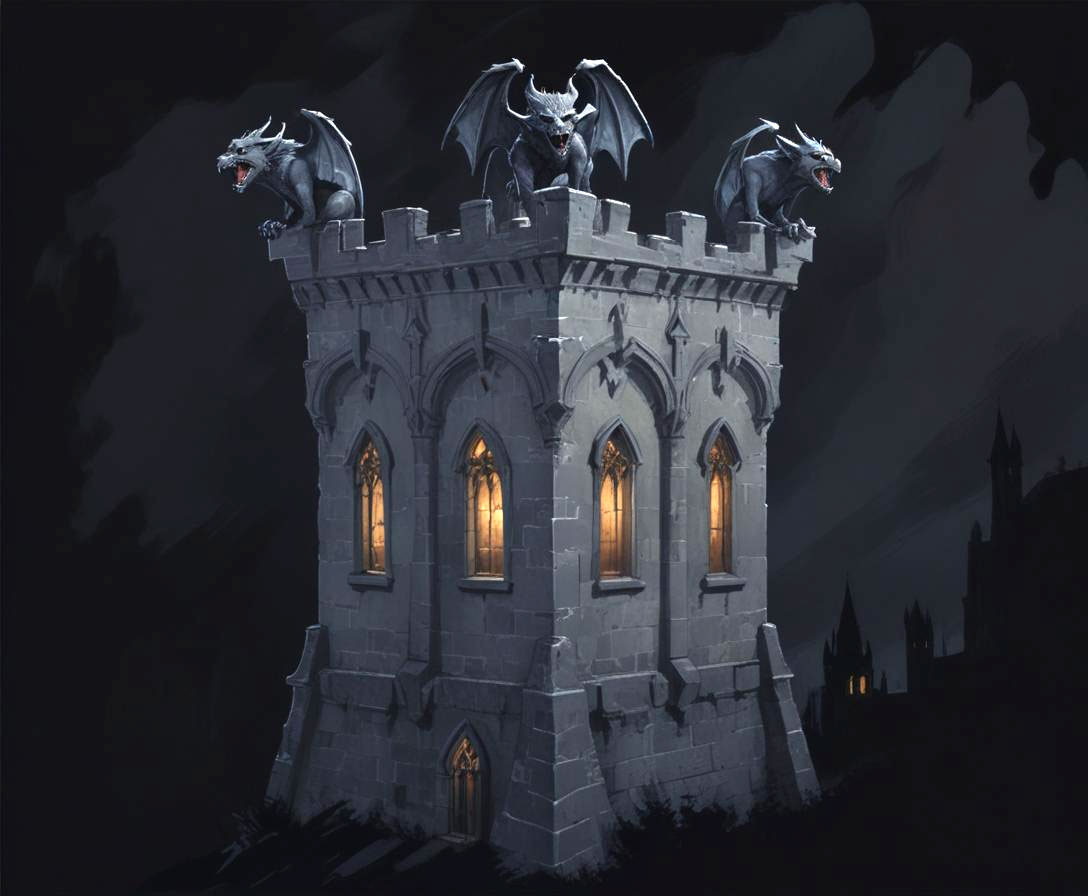 D&D magic item image - Daern's Instant Fortress