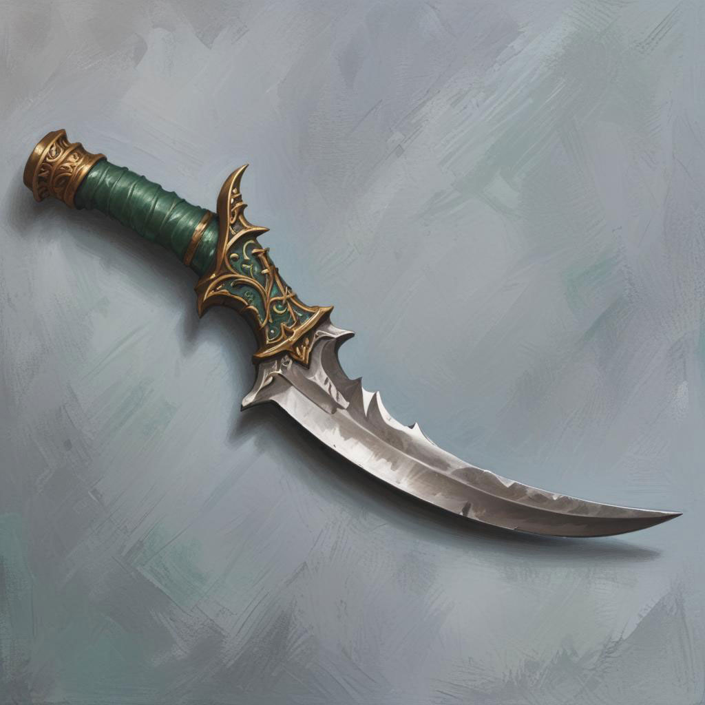 D&D magic item image - Dagger of Venom