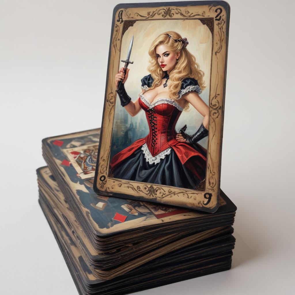 D&D magic item image - Deck of Many Thongs