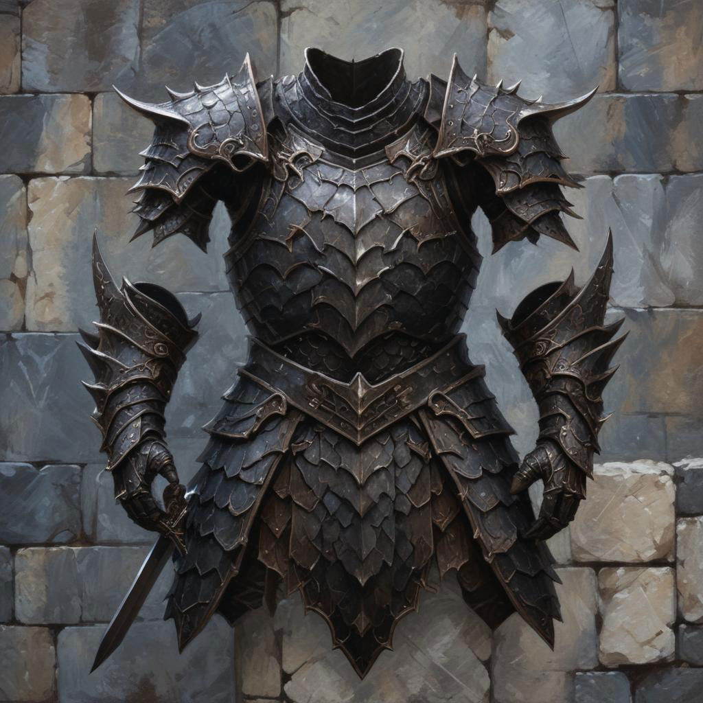 D&D magic item image - Dragon Scale Mail