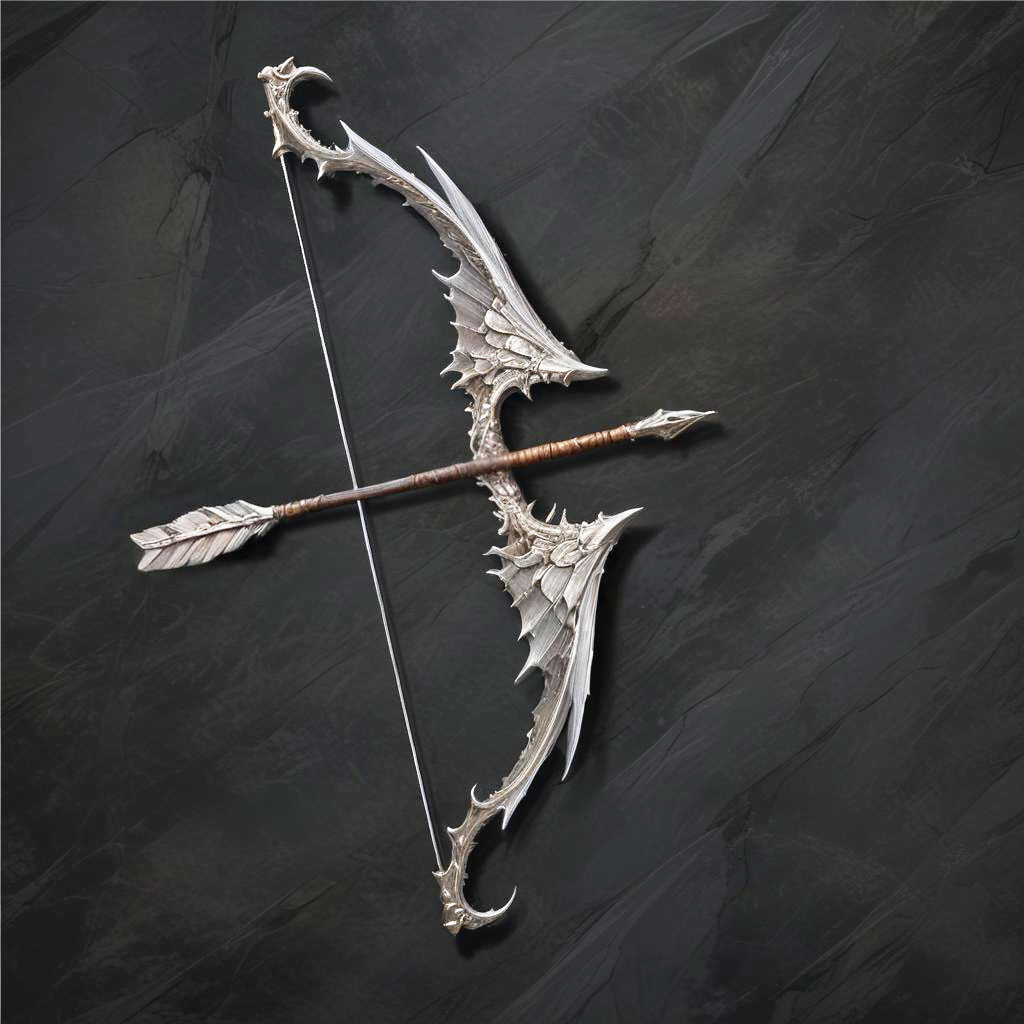 D&D magic item image - Dragon Wing Bow