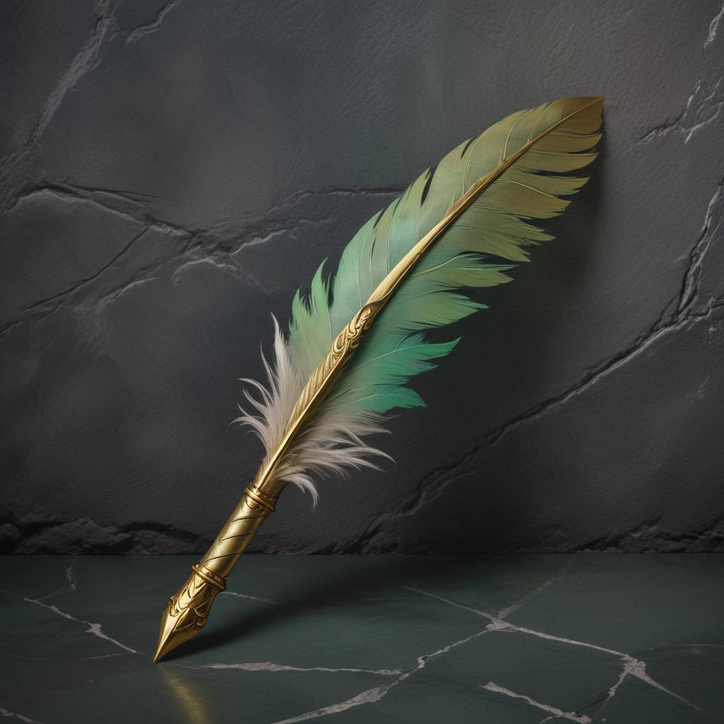 D&D magic item image - Emerald Pen