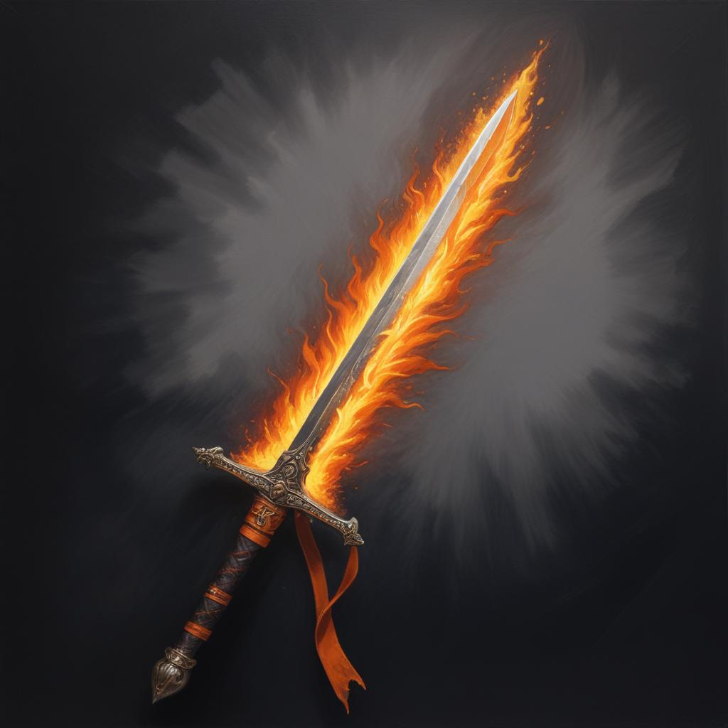 D&D magic item image - Everburning Weapon