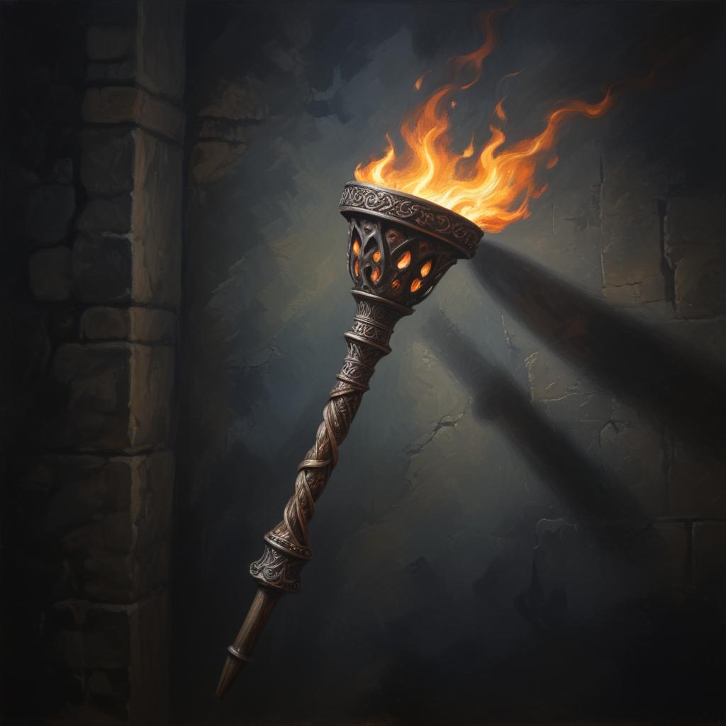 D&D magic item image - Everburning Torch