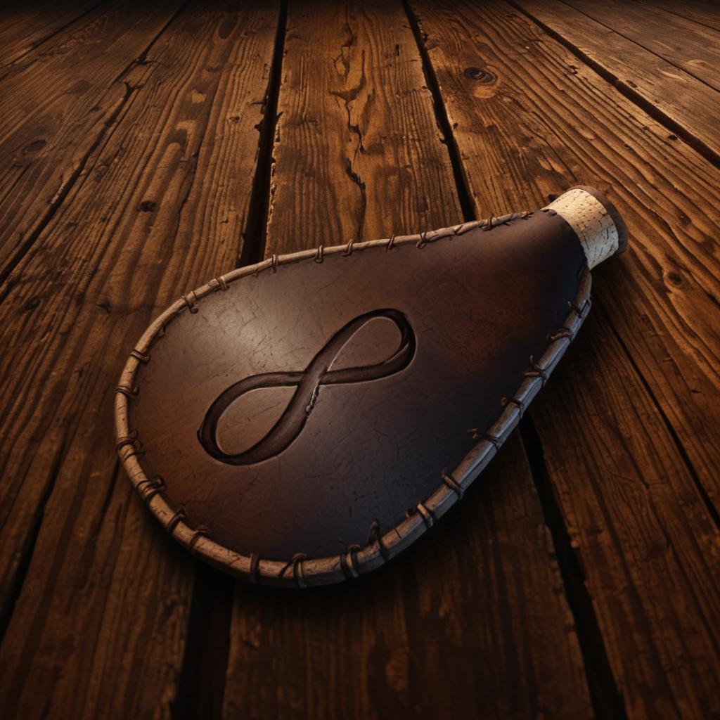 D&D magic item image - Everlasting Waterskin