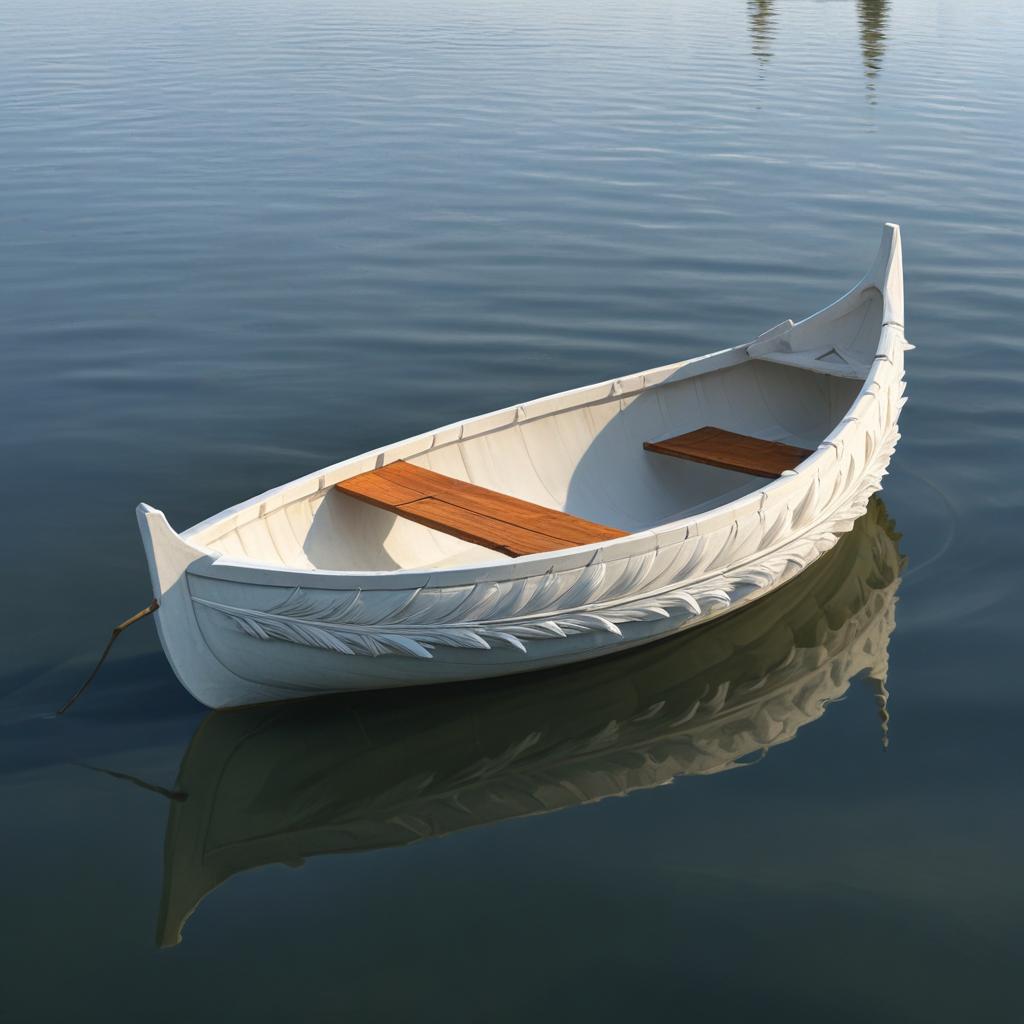 D&D magic item image - Feather Boat