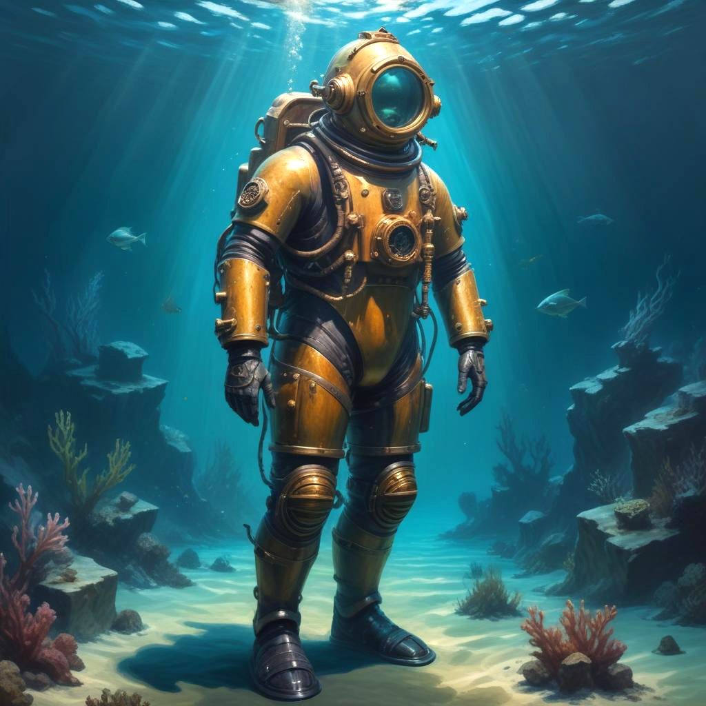 D&D magic item image - Fish Suit