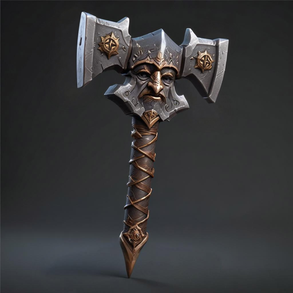 D&D magic item image - Hammer of Thunderbolts