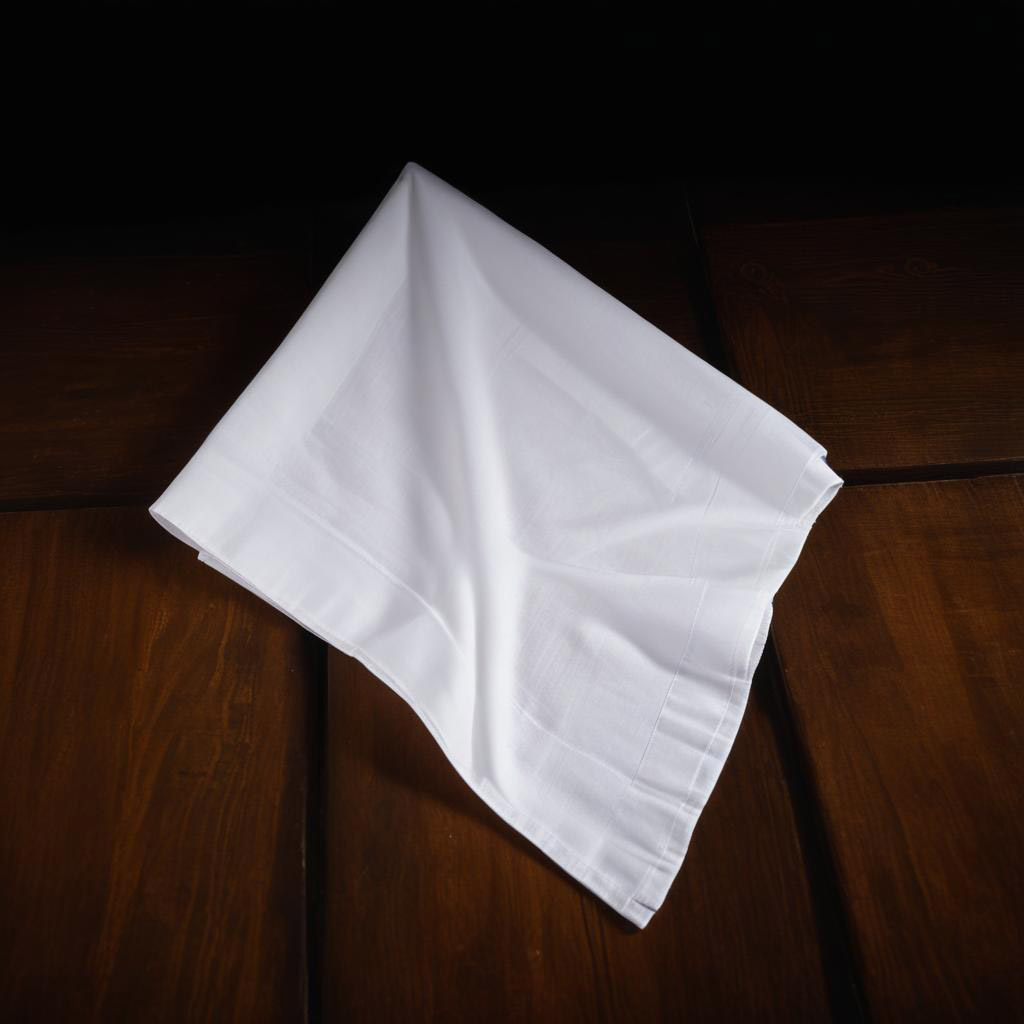 D&D magic item image - Handkerchief of Silent Nose Blowing
