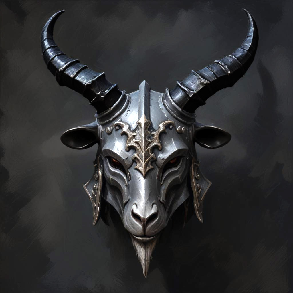 D&D magic item image - Helm of Baphomet