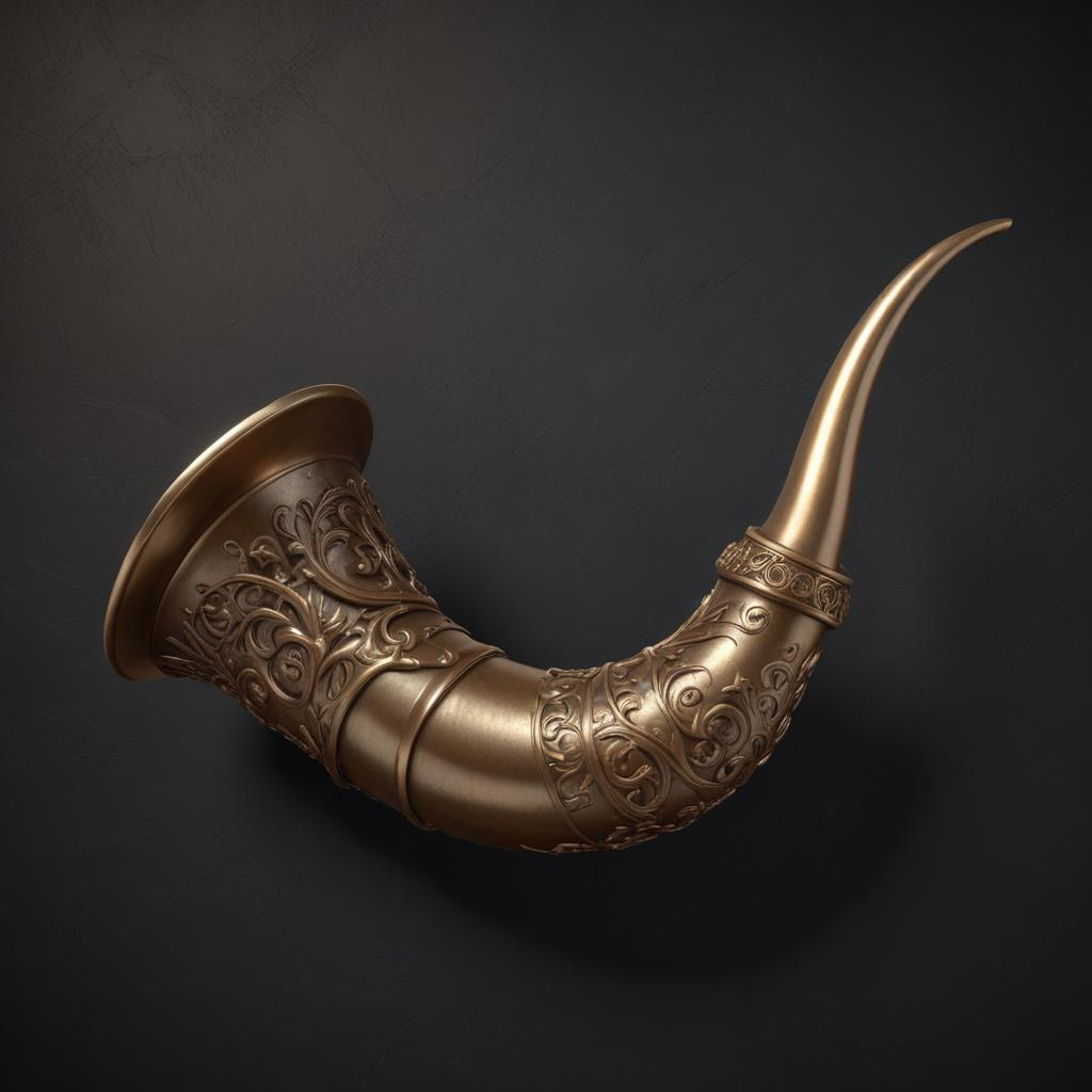 D&D magic item image - Horn of Valhalla, Bronze