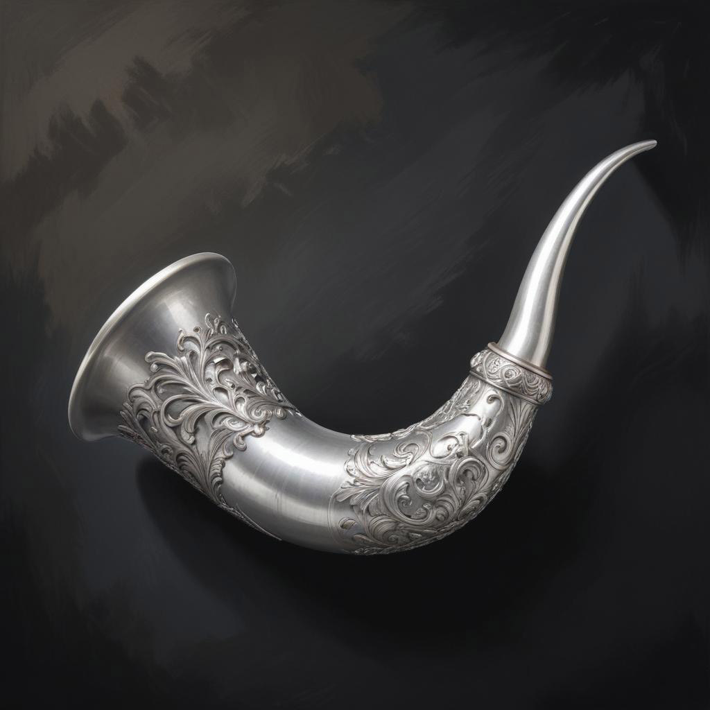 D&D magic item image - Horn of Valhalla, Silver