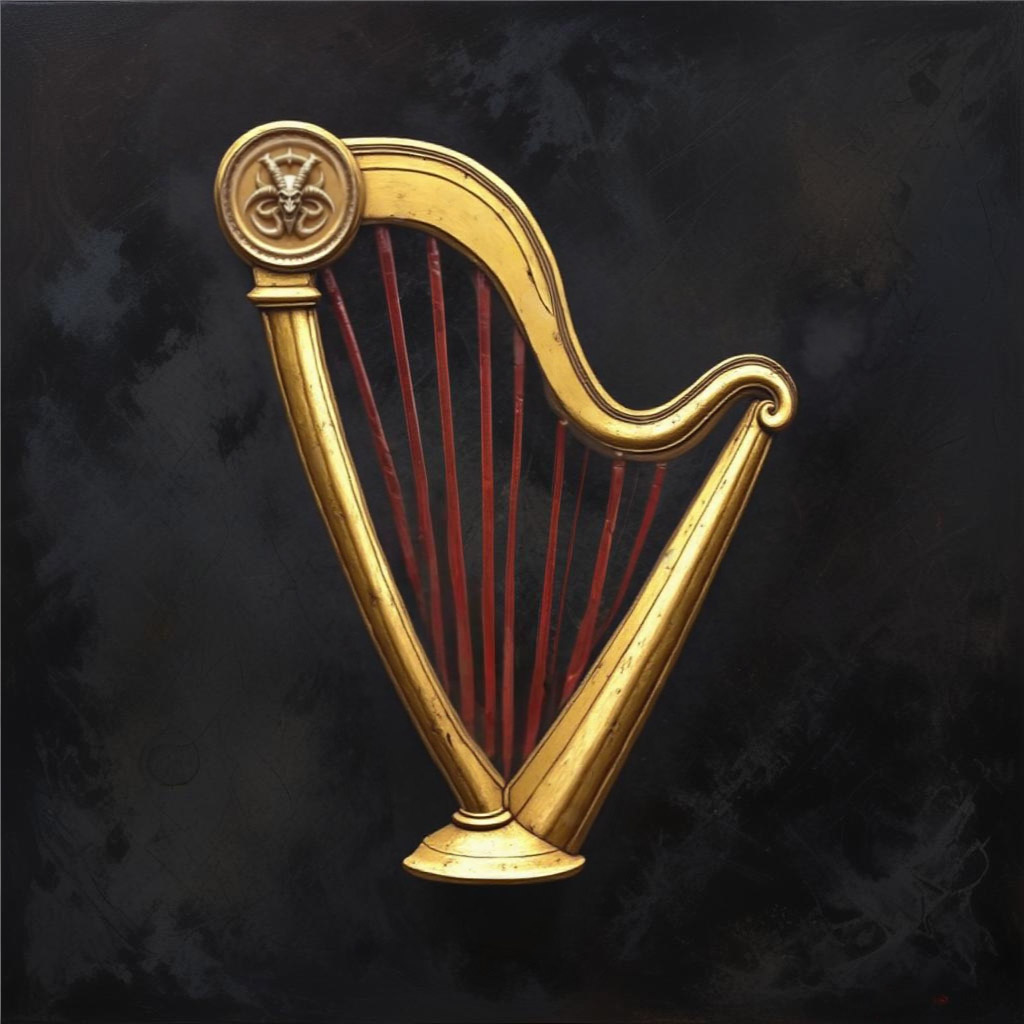 D&D magic item image - Hutijin's Harp