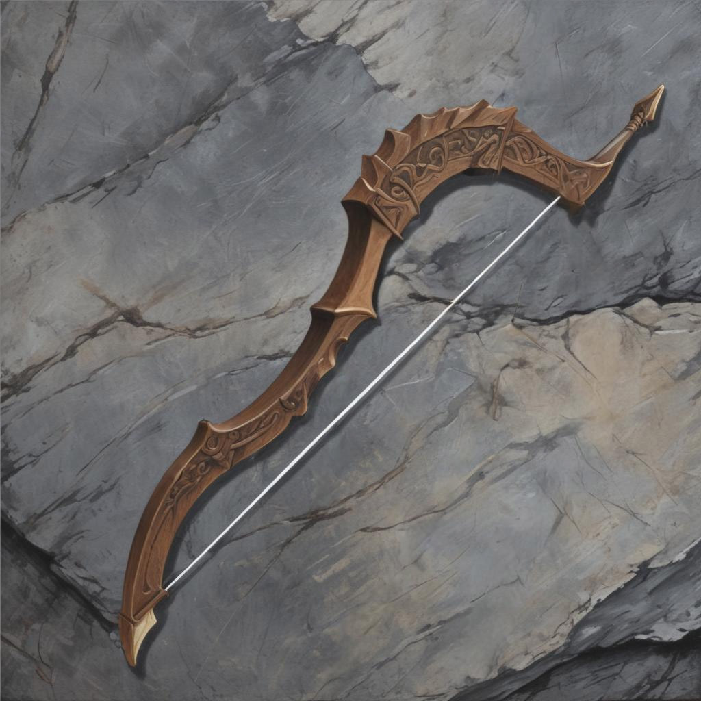 D&D magic item image - Longbow of the Healing Hearth