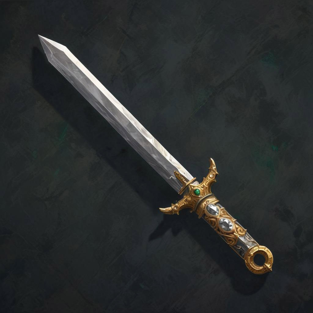 D&D magic item image - Luck Blade
