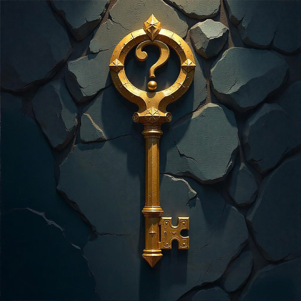 D&D magic item image - Mystery Key