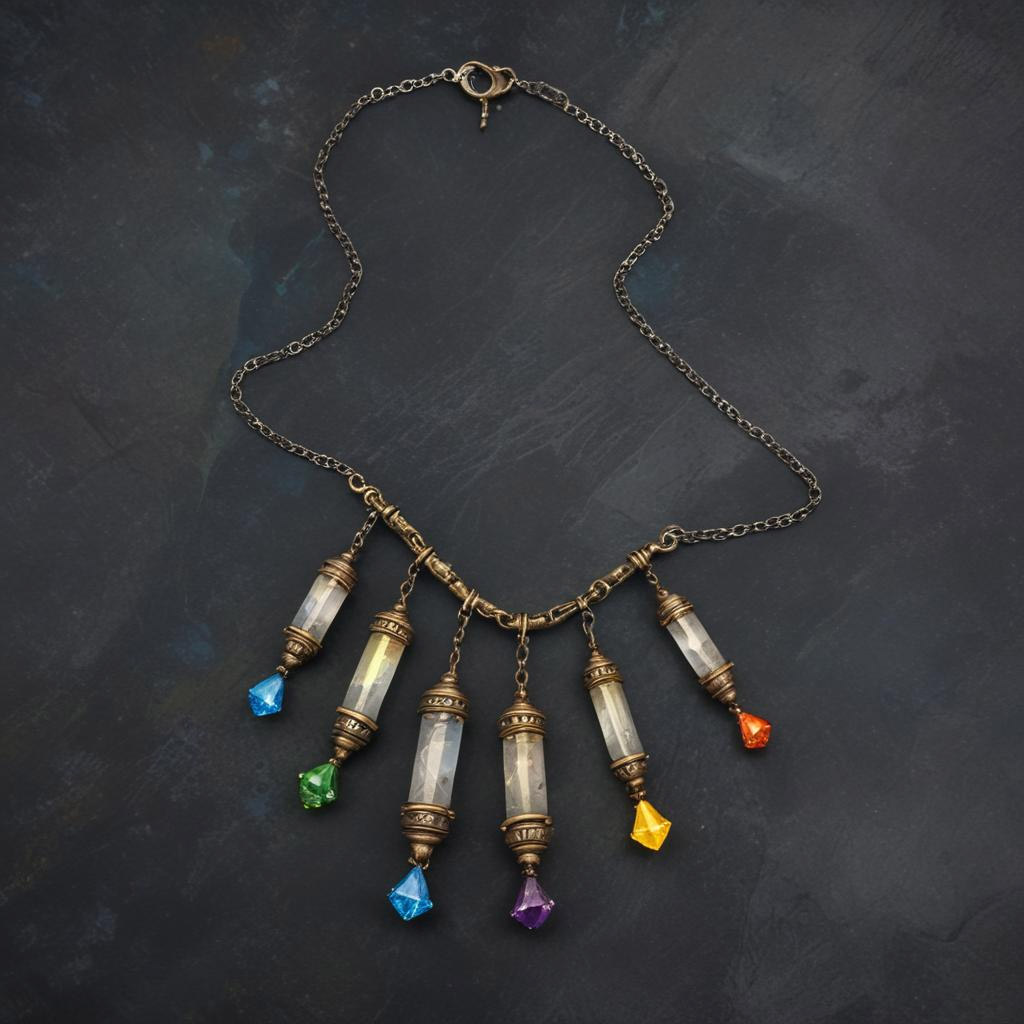 D&D magic item image - Necklace of Prayer Beads