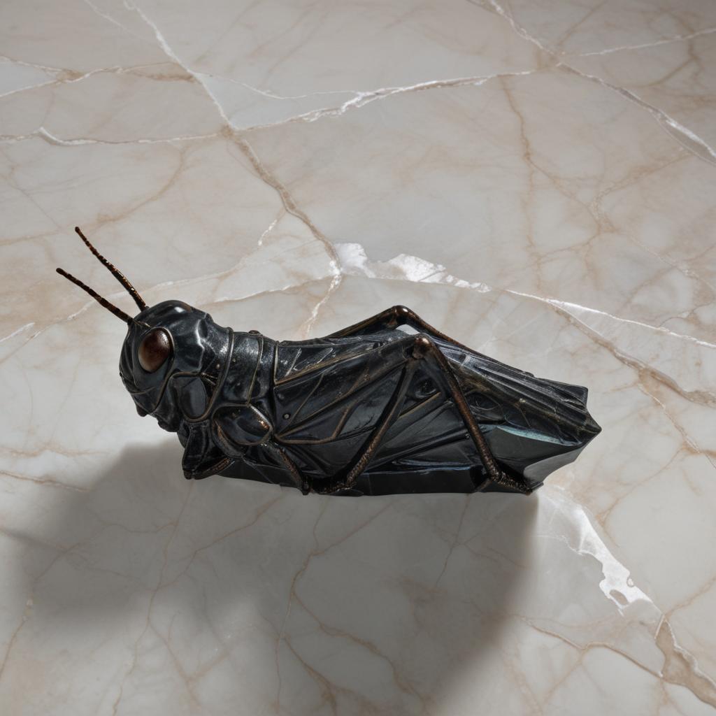 D&D magic item image - Onyx Cricket Figurine